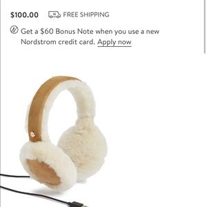 ugg headphones never used.